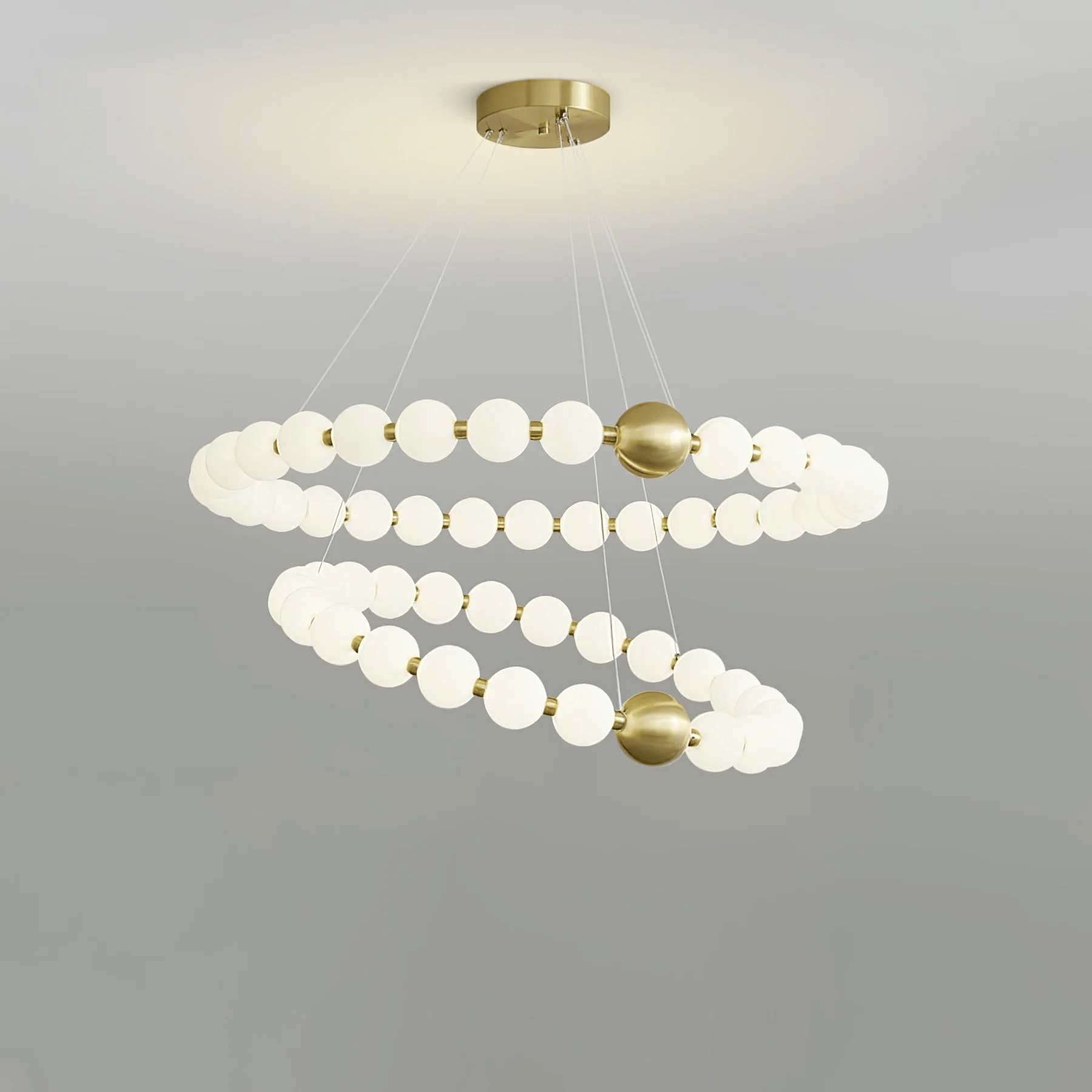 acrylic-pearls-chandelier-anzaz-Brass & White-30