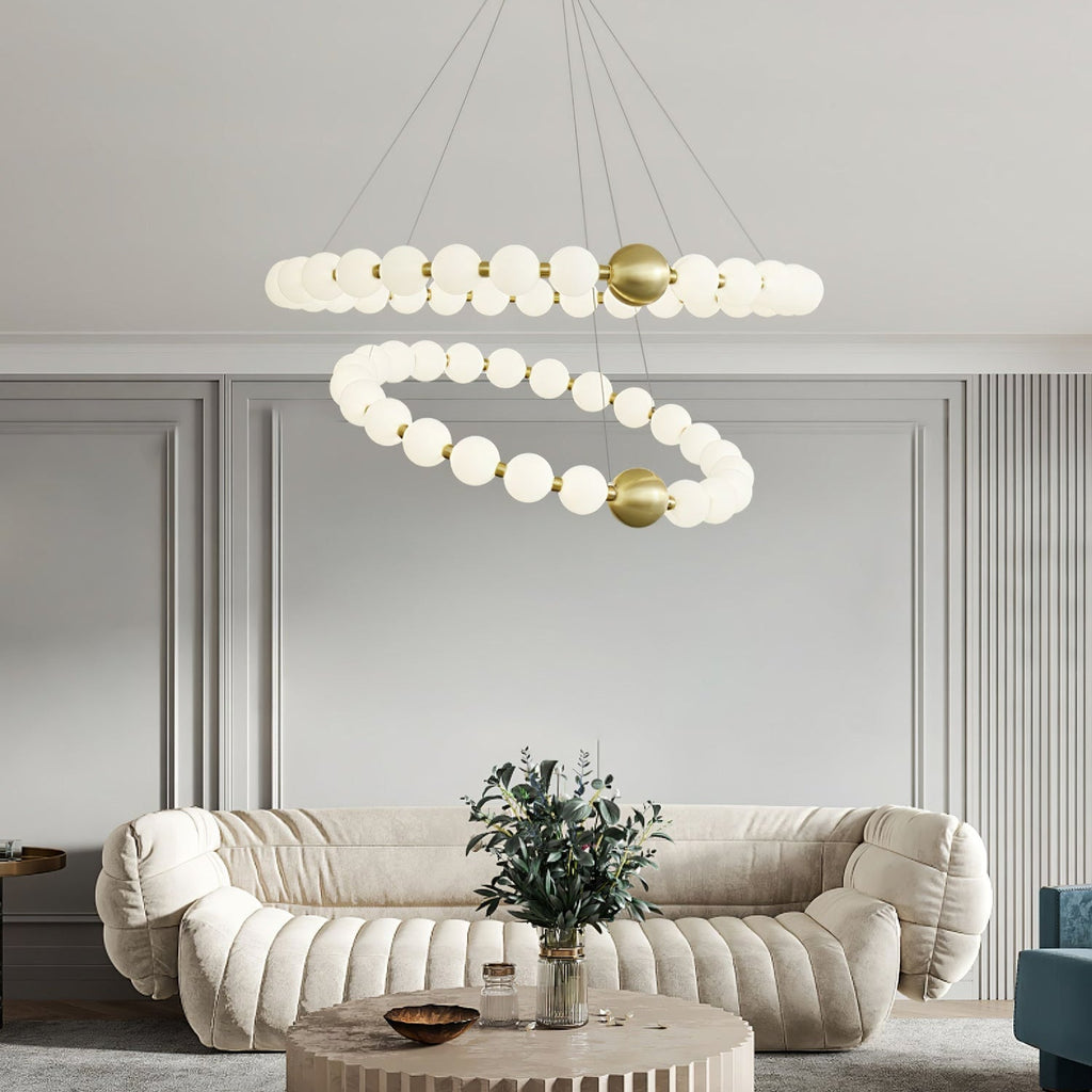 acrylic-pearls-chandelier-anzaz-Brass & White-14