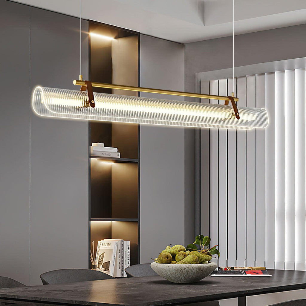 acrylic-linear-chandelier-anzaz-Gold & Black & Clear-3