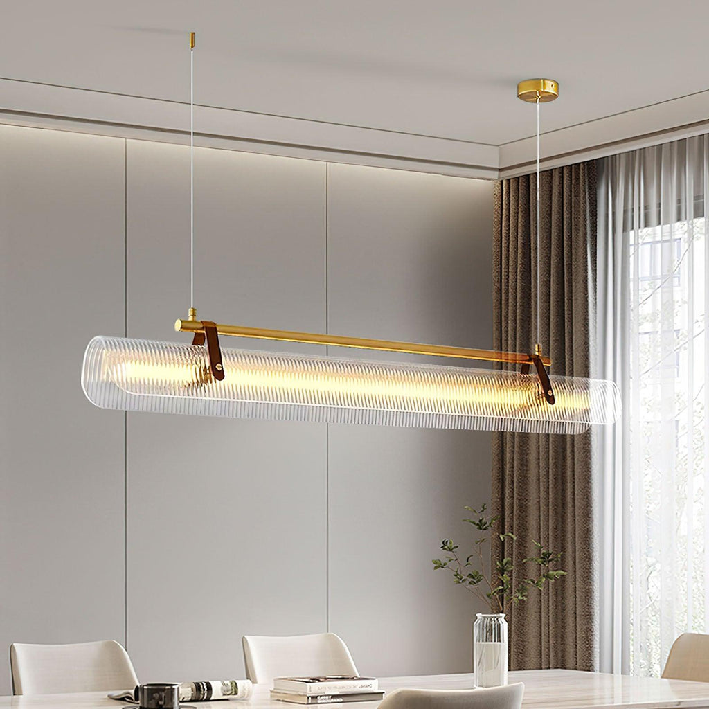 acrylic-linear-chandelier-anzaz-Gold & Clear-5