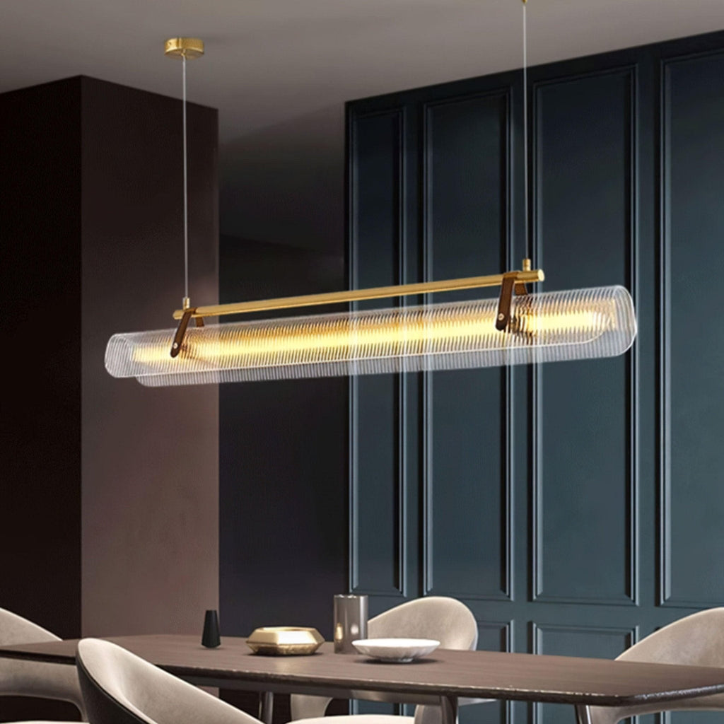 acrylic-linear-chandelier-anzaz-Gold & Clear-9