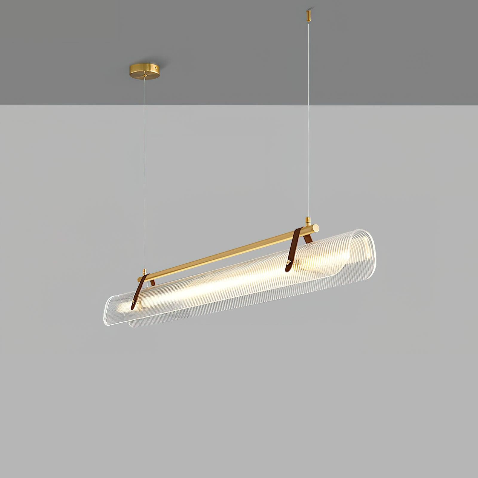 acrylic-linear-chandelier-anzaz-Gold & Clear-10