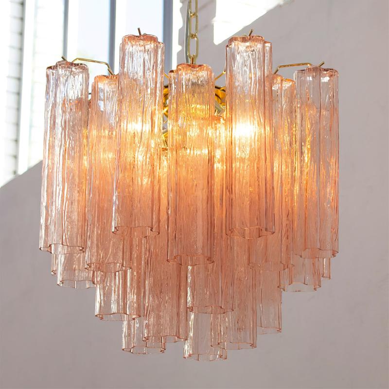 addis-tubes-chandelier-anzaz-Pink & Clear Glass-3