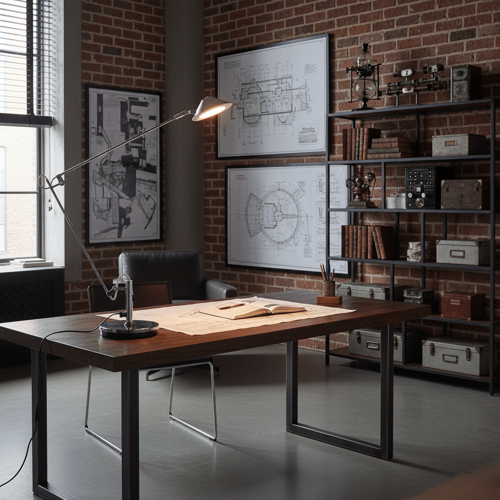 adjustable-black-office-task-lamp-anzaz-Bright Black & Warm Light-4