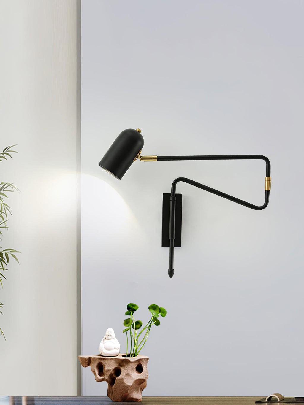 adjustable-arm-reading-wall-lamp-anzaz-Black & Gold-7