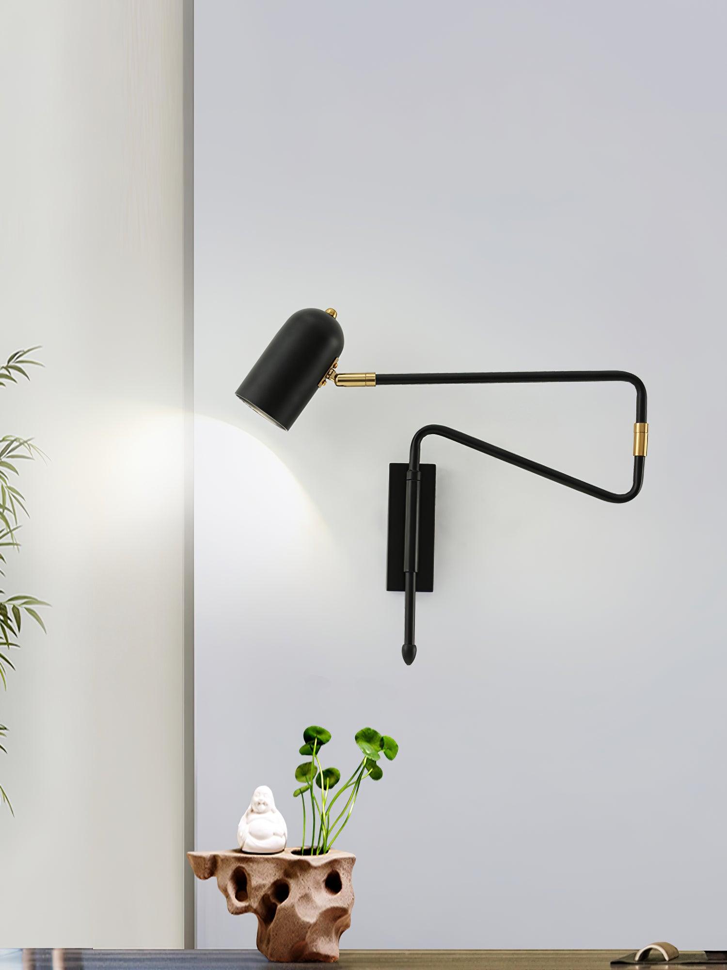 adjustable-arm-reading-wall-lamp-anzaz-Black & Gold-7
