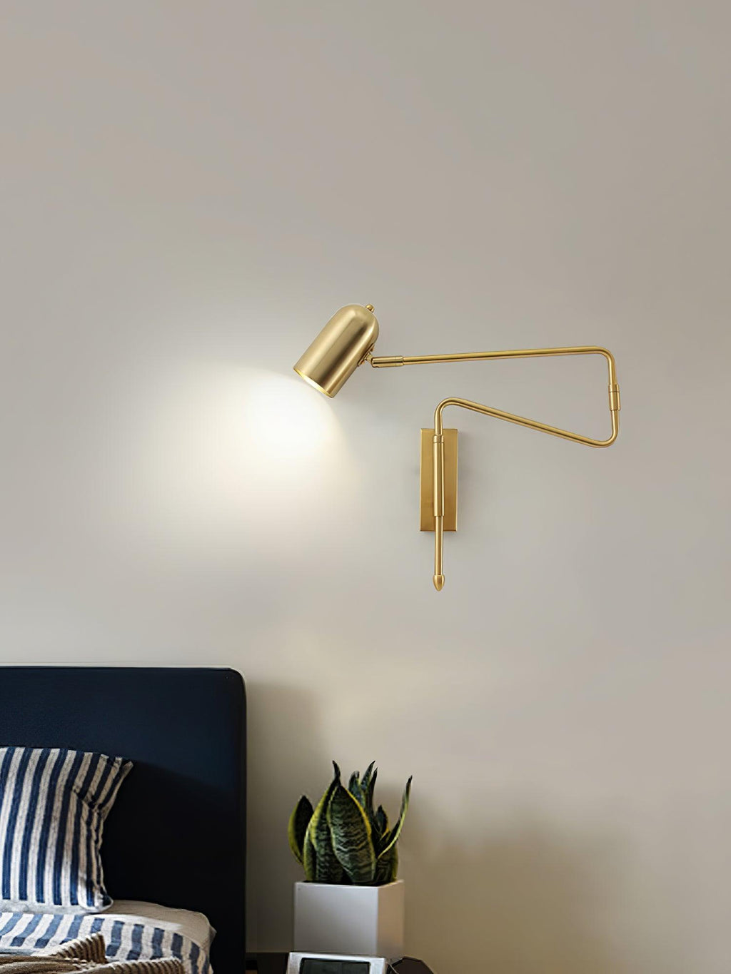 adjustable-arm-reading-wall-lamp-anzaz-Black & Gold-8