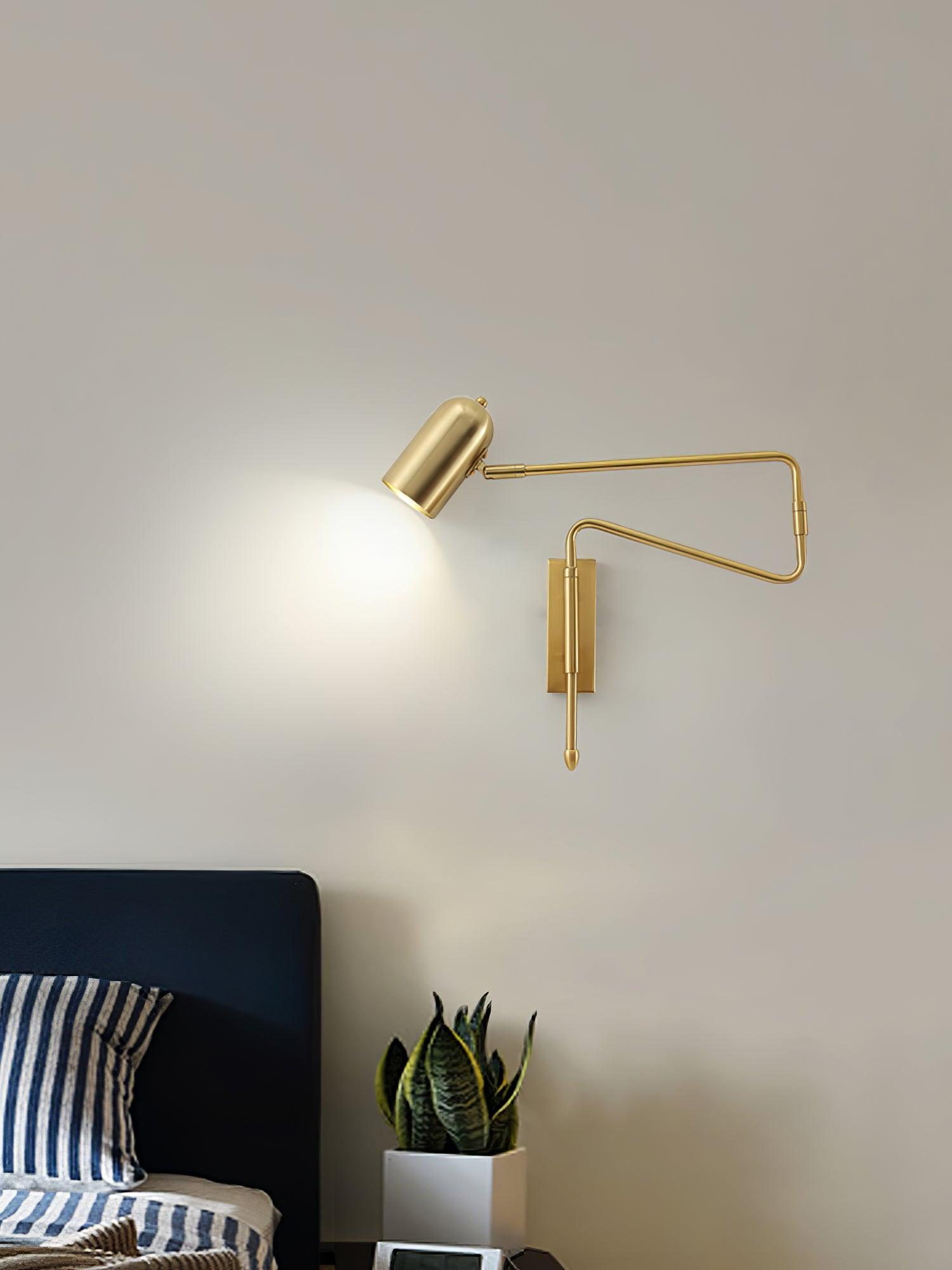 adjustable-arm-reading-wall-lamp-anzaz-Black & Gold-8