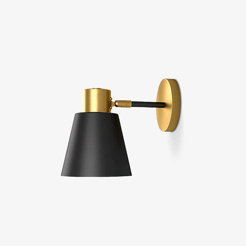 adjustable-armed-wall-lamp-anzaz-Gold & Black-1