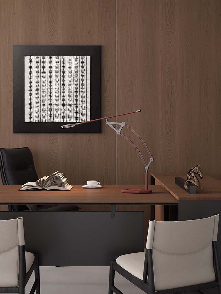 adjustable-articulated-task-lamp-anzaz-Red & Warm Light-4