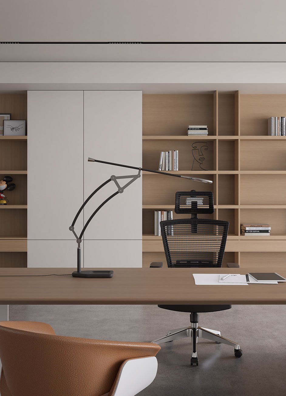adjustable-articulated-task-lamp-anzaz-Black & Warm Light-5