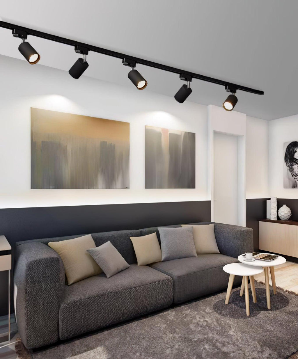 adjustable-spotlight-track-ceiling-light-anzaz-Black & Gold-9