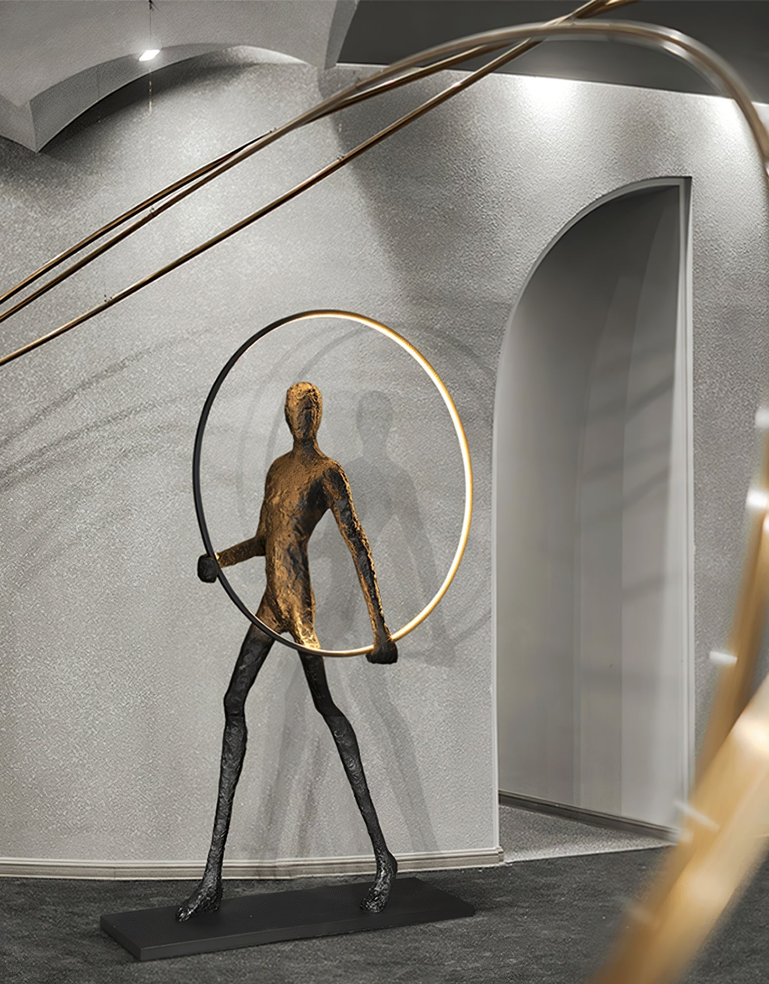 aeon-sculpture-floor-lamp-anzaz-Model A & Remote Control Dimmer-14