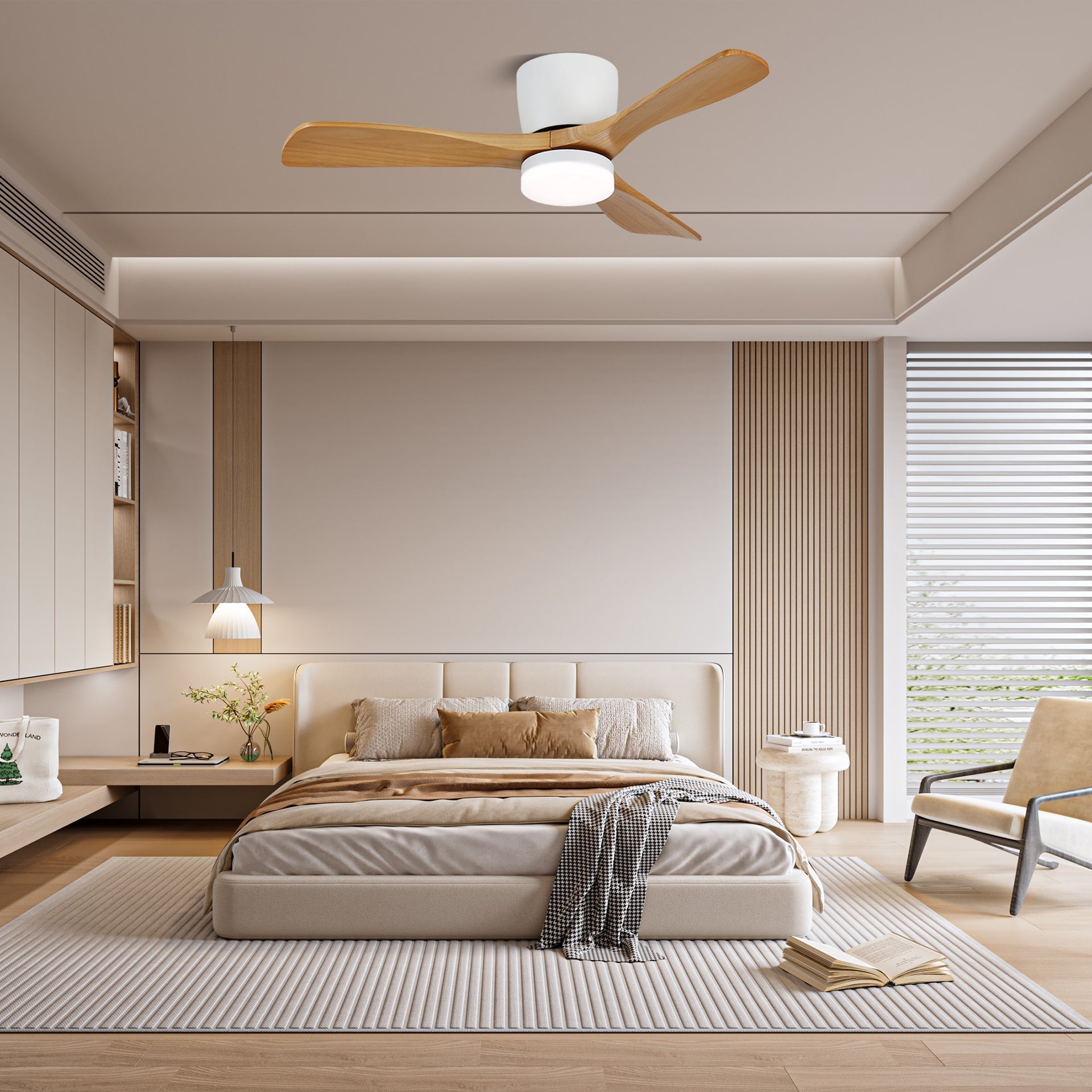 aerodynamics-wooden-ceiling-fan-light-anzaz-Model B Nature Wood Grain & White (ABS blades)-4