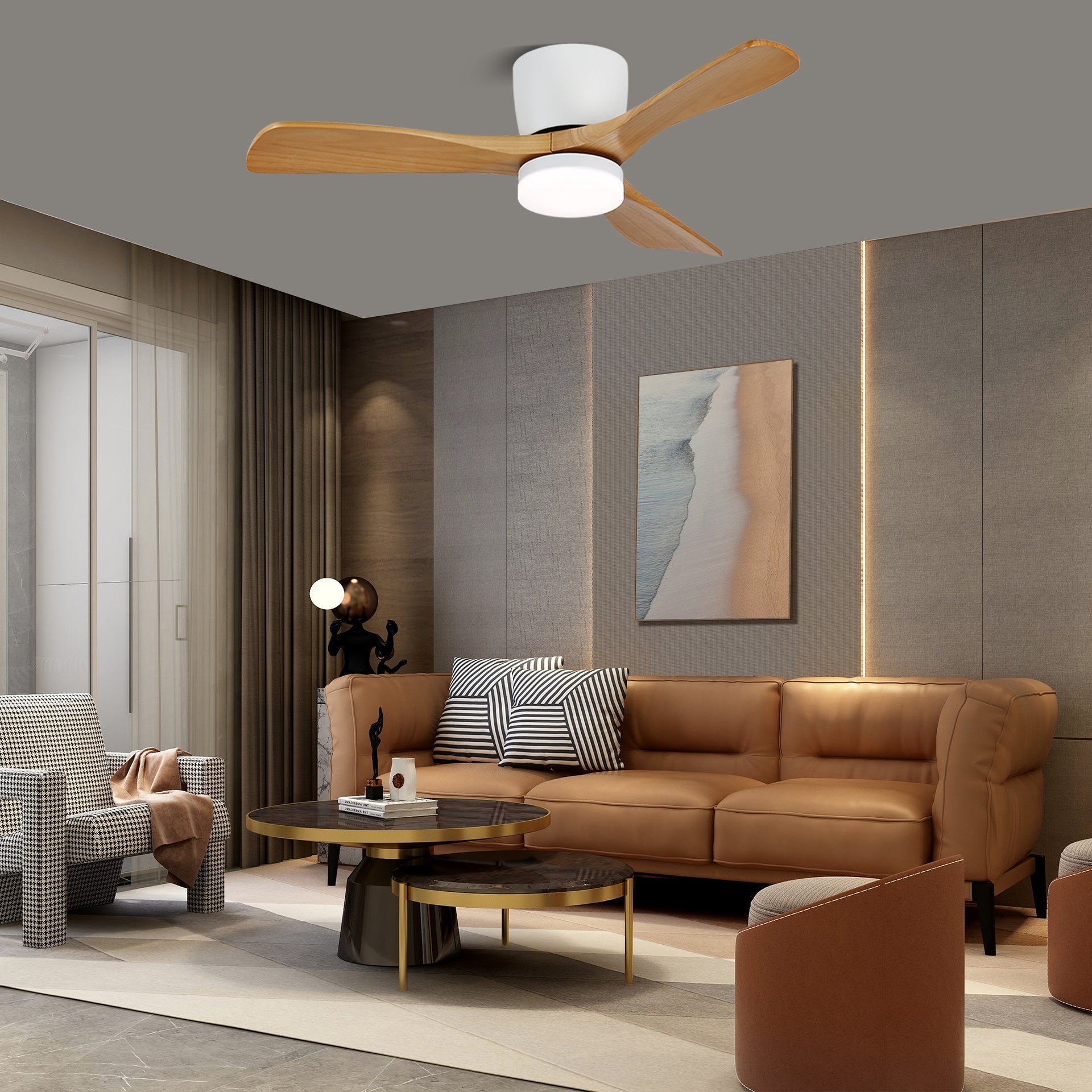 aerodynamics-wooden-ceiling-fan-light-anzaz-Model B Black (ABS blades)-6