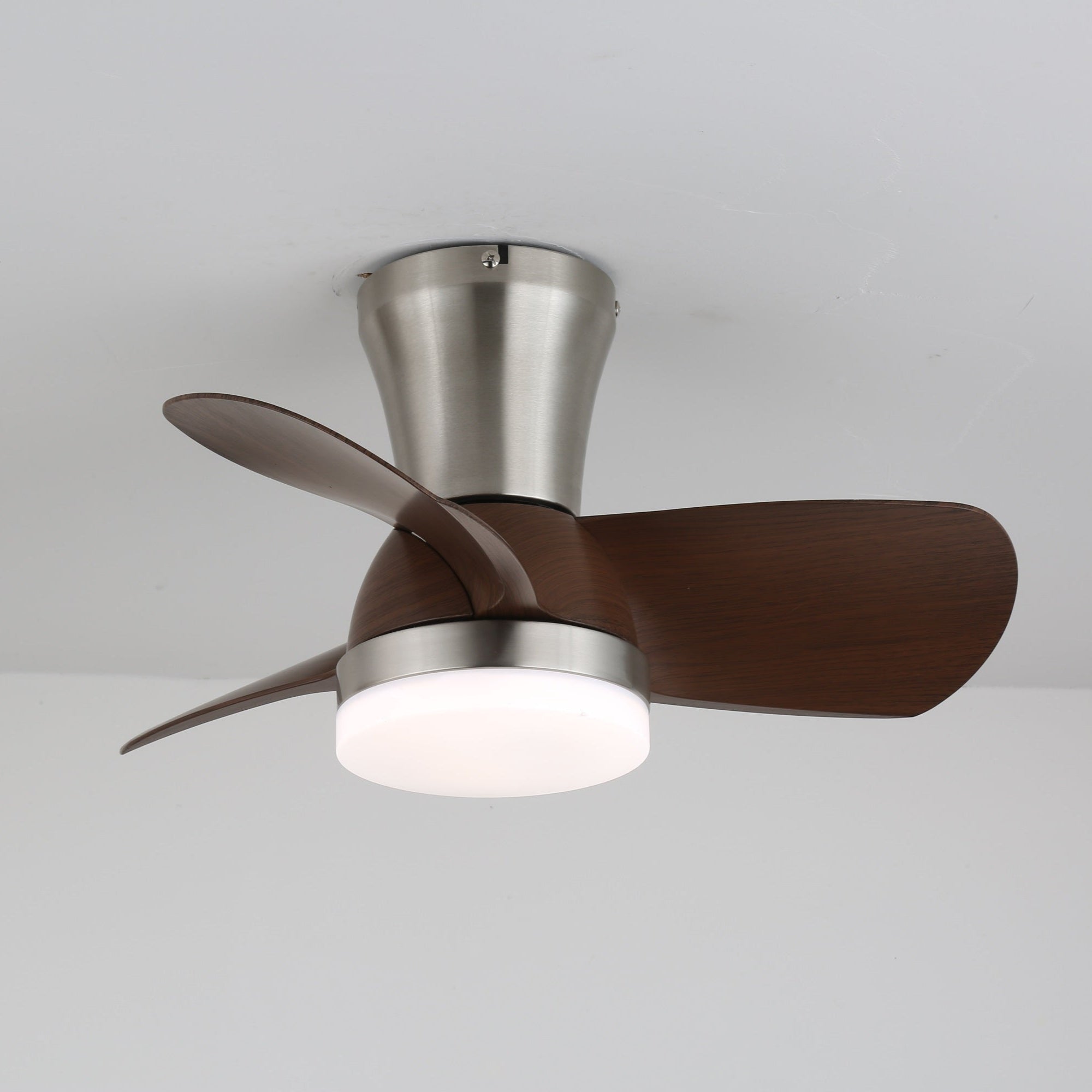 aero-echo-ceiling-fan-light-anzaz-Walnut Wood & Nickel-2