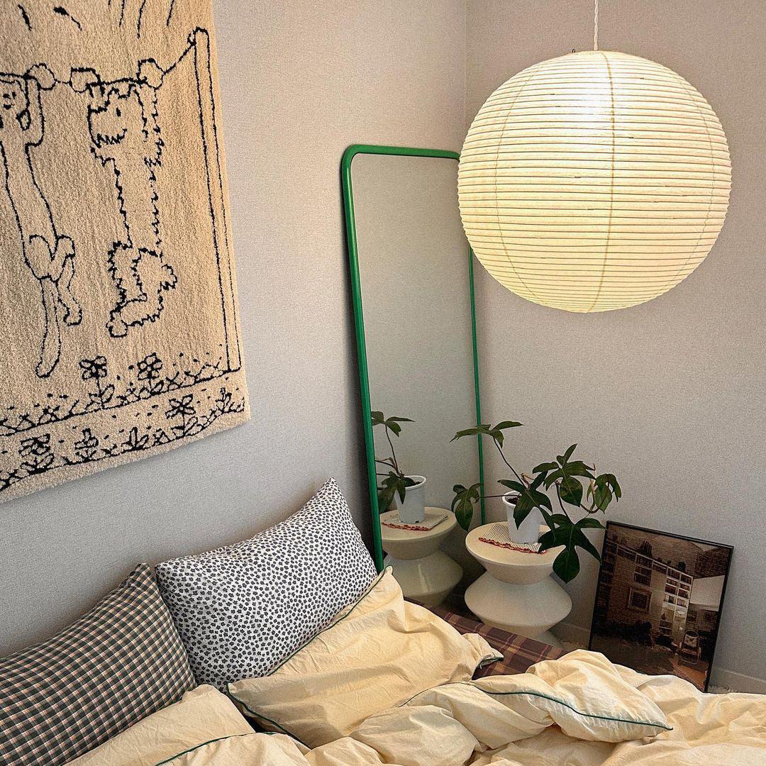 washi-paper-round-series-pendant-lamp-anzaz-White-3