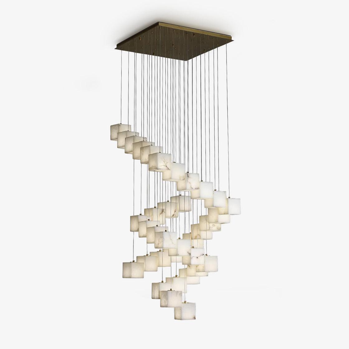 alabaster-box-pendant-light-anzaz-Gold & White-1