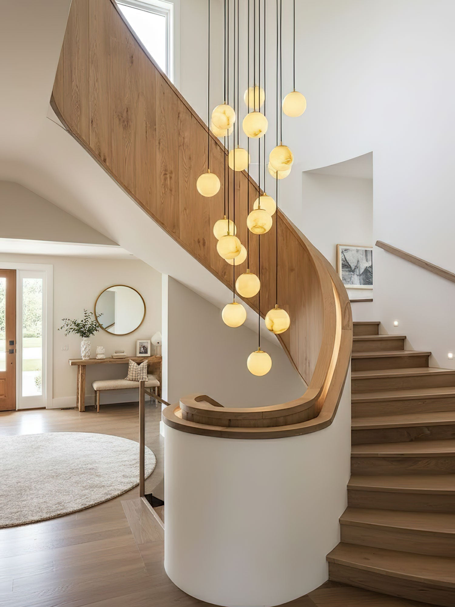 alabaster-balls-cluster-chandelier-anzaz-Black & White-3