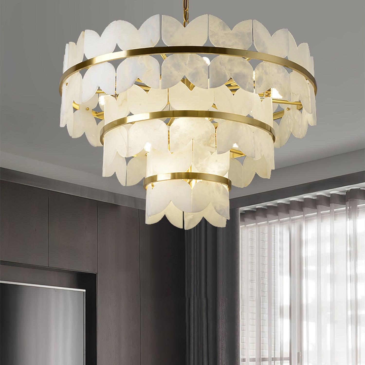 alabaster-cloudscape-chandelier-anzaz-Gold & White-2