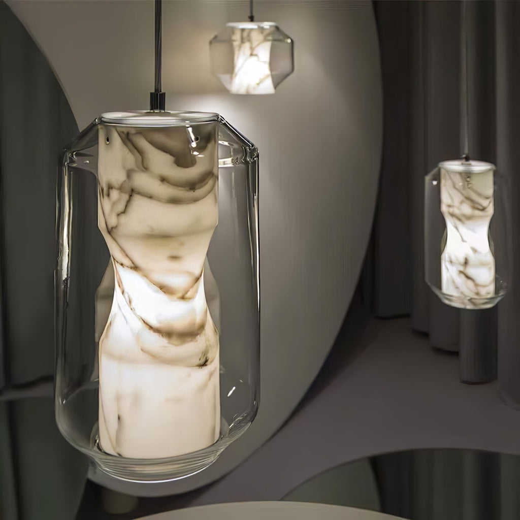 alabaster-glass-cylinder-pendant-light-anzaz-Smoke grey & White-2