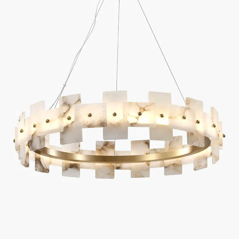 alabaster-halo-chandelier-anzaz-Brass & White-1