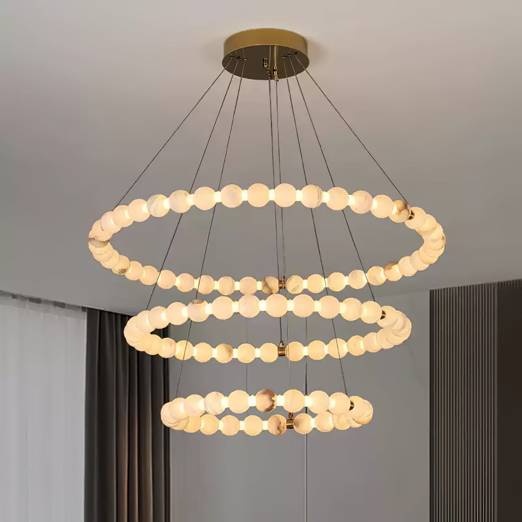 alabaster-orb-ring-chandelier-anzaz-Gold & White-6