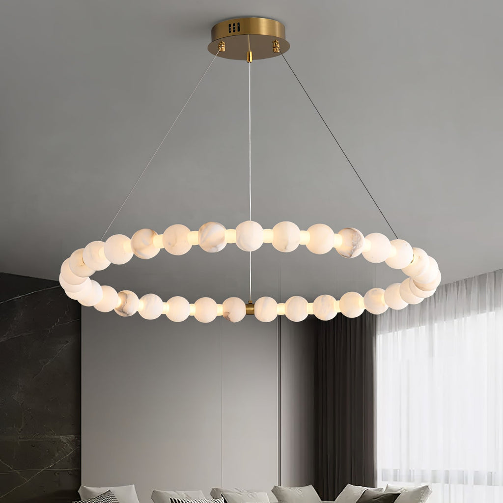 alabaster-orb-ring-chandelier-anzaz-Gold & White-2