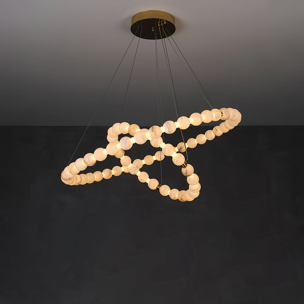 alabaster-orb-ring-chandelier-anzaz-Gold & White-5