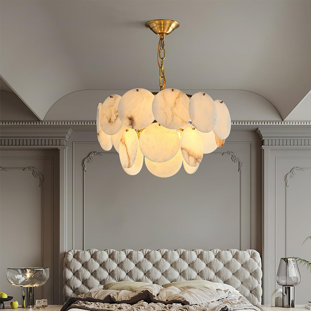alabaster-shell-brass-chandelier-anzaz-Brass & White-4
