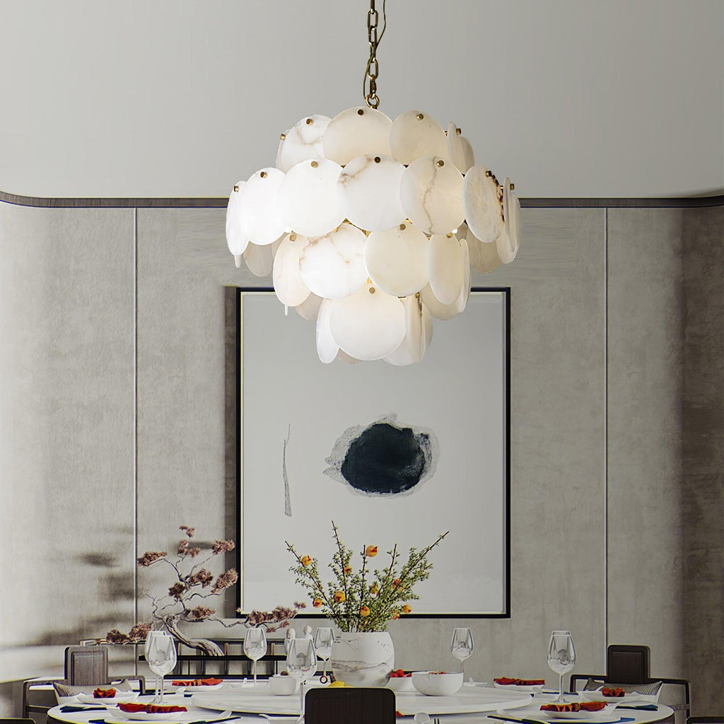 alabaster-shell-brass-chandelier-anzaz-Brass & White-6