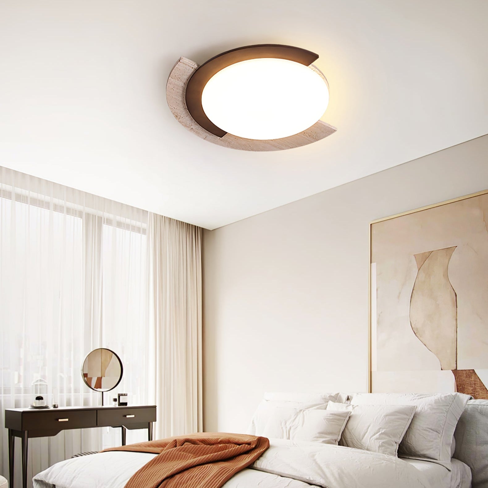 alaric-ceiling-lamp-anzaz-Dark walnut & Yellow Travertine-2