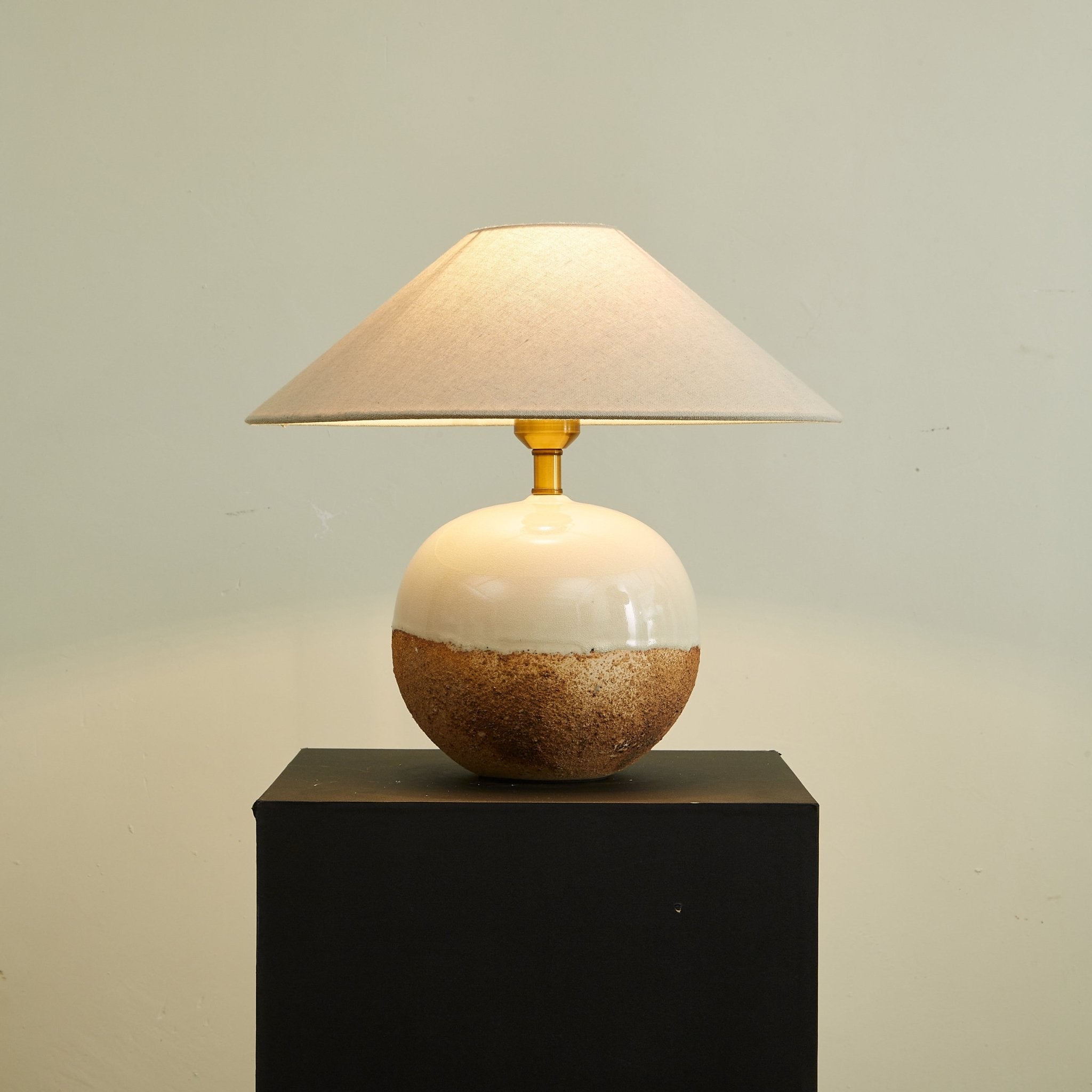 alba-terra-table-lamp-anzaz-Terracotta color & White-2