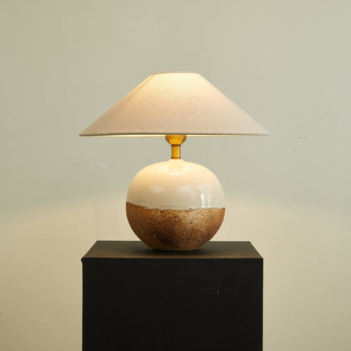 alba-terra-table-lamp-anzaz-Terracotta color & White-2