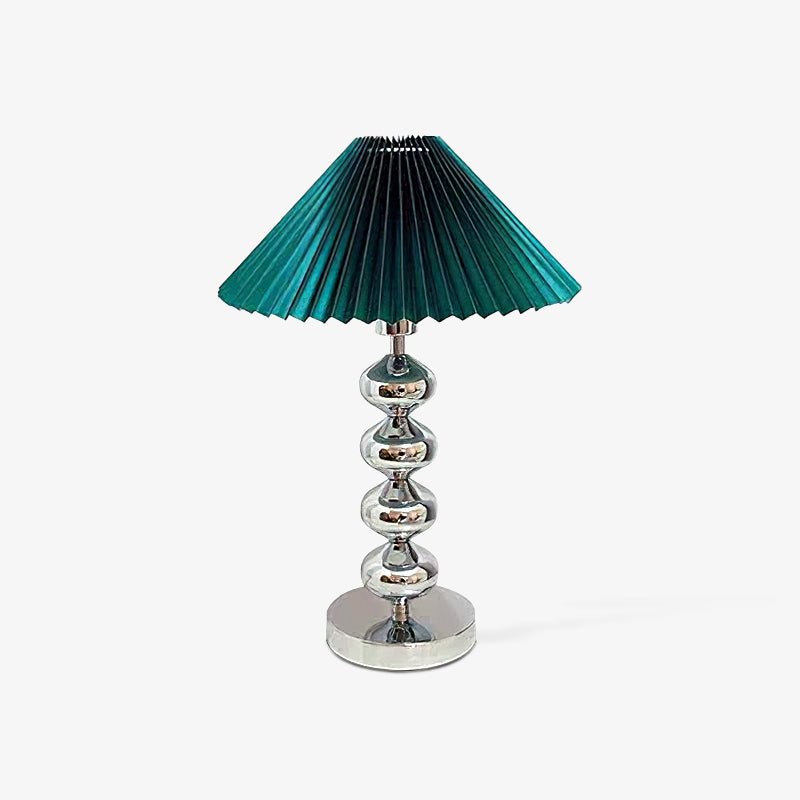 aleisha-pleated-table-lamp-anzaz-Chrome + White-1