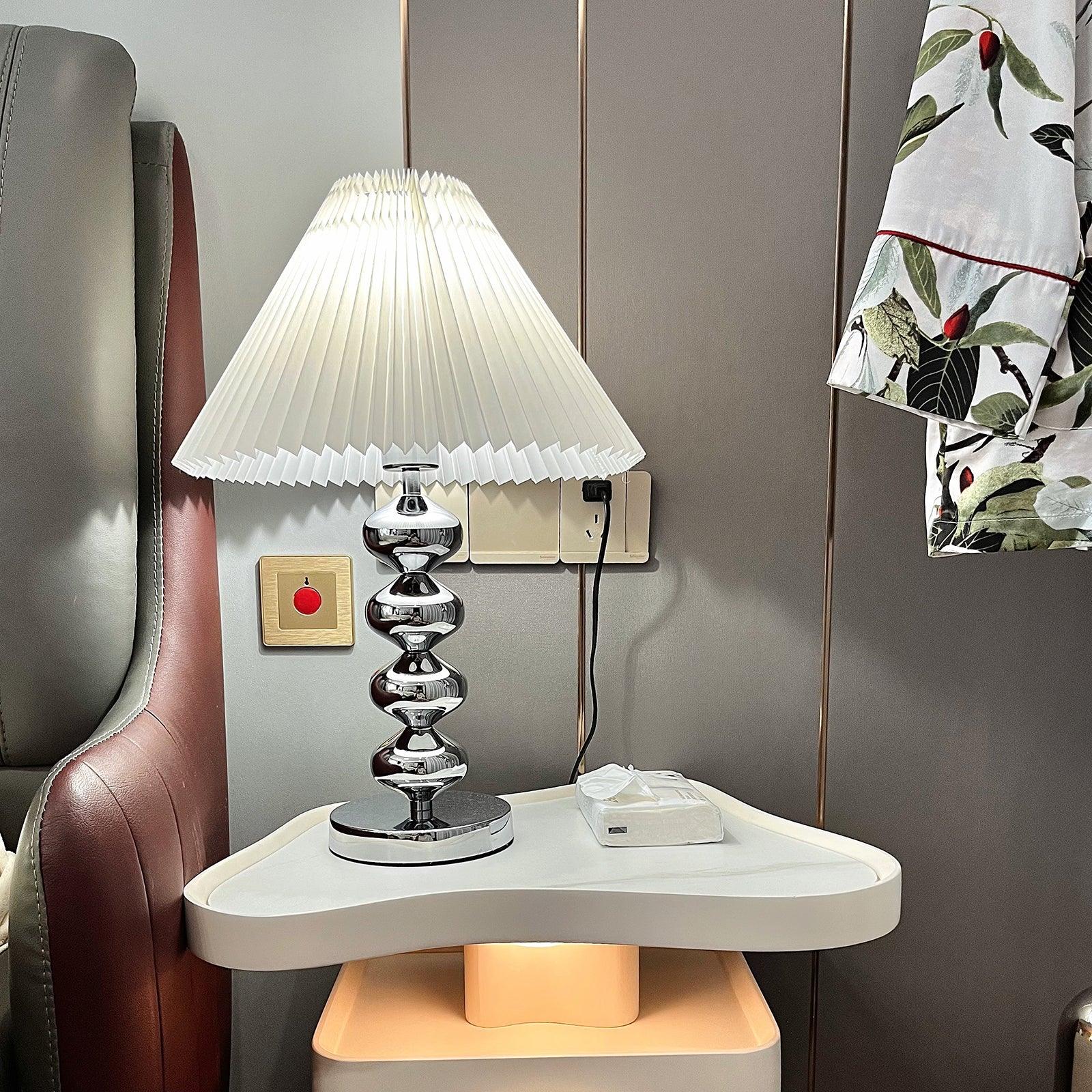 aleisha-pleated-table-lamp-anzaz-Chrome + Black-8