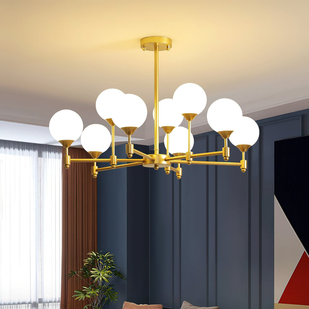 alessio-globe-chandelier-anzaz-Brass & White-2
