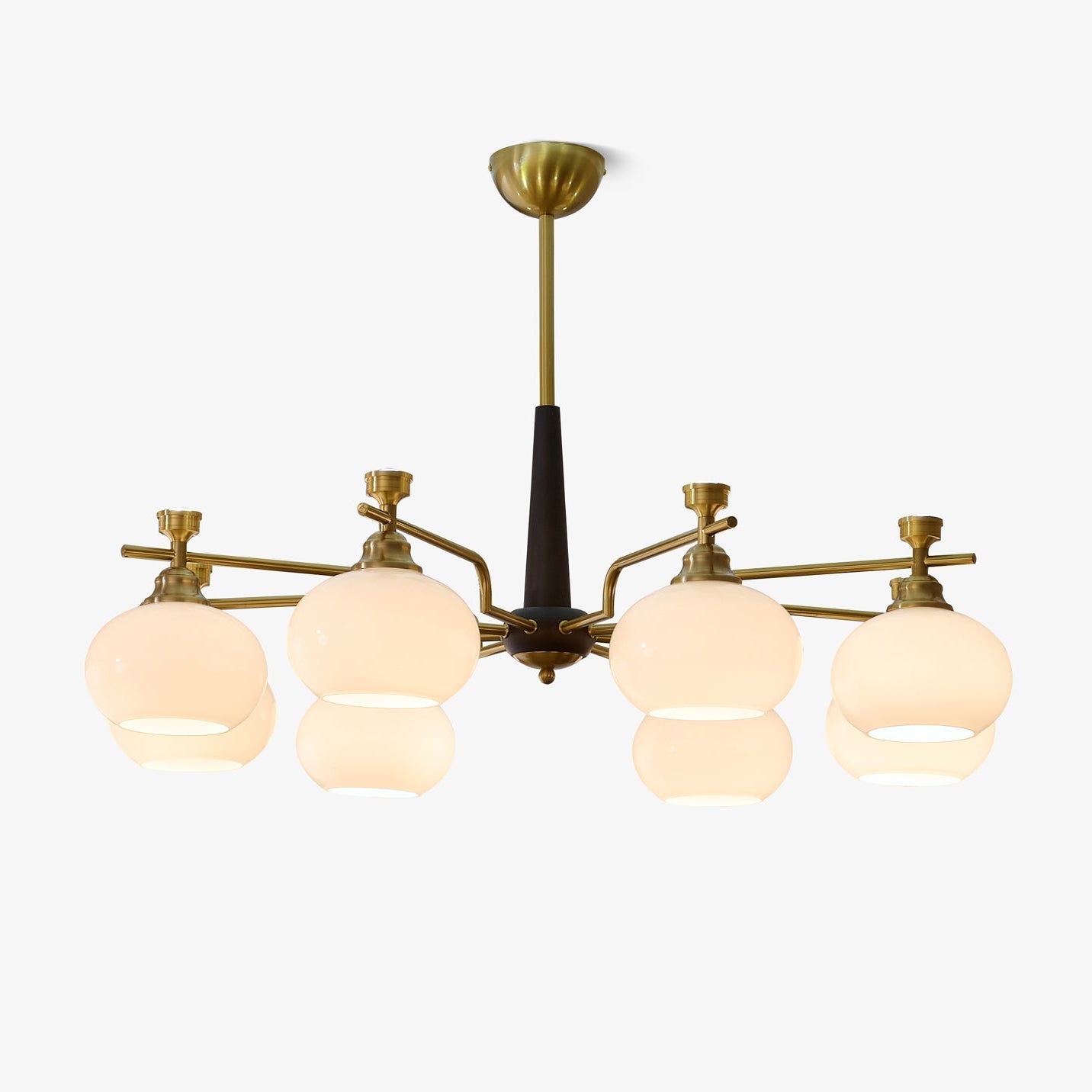 alistair-sphere-chandelier-anzaz-Gold & White-1