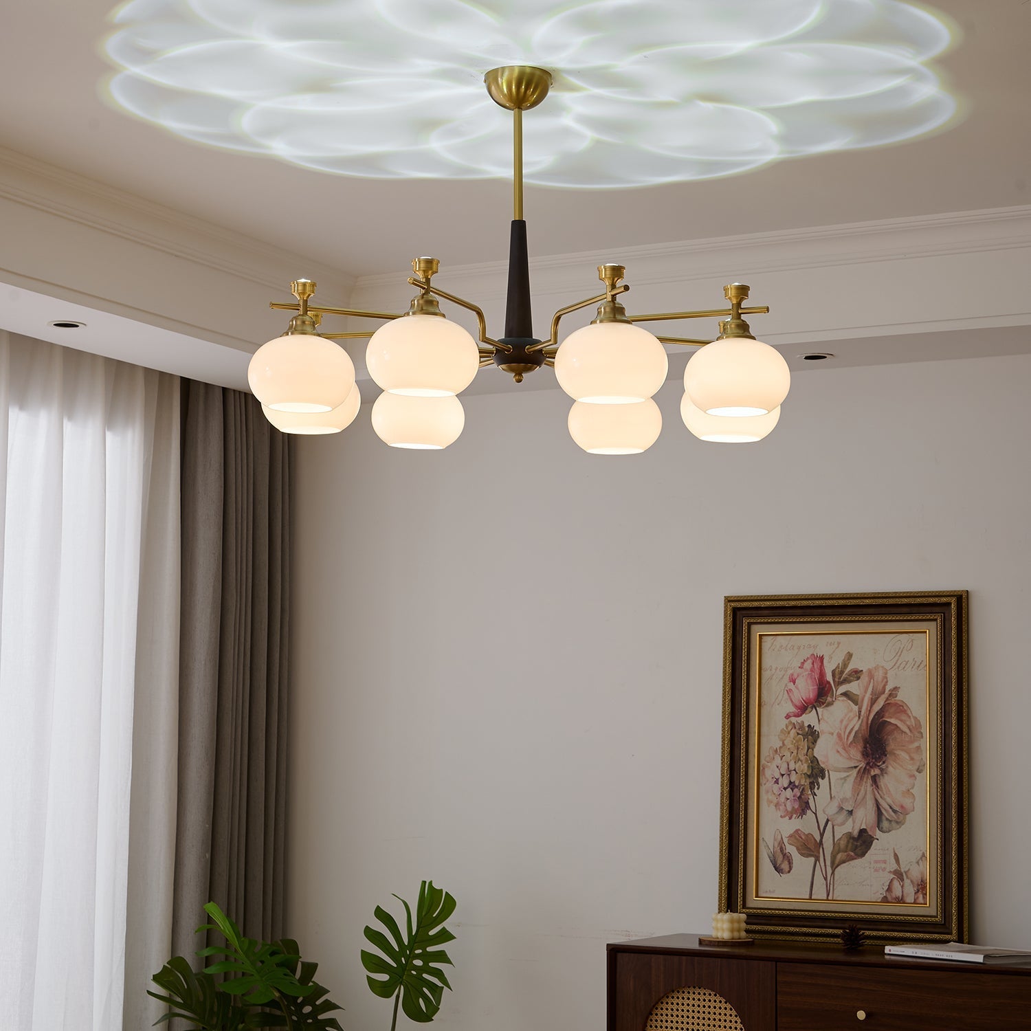 alistair-sphere-chandelier-anzaz-Gold & White-3