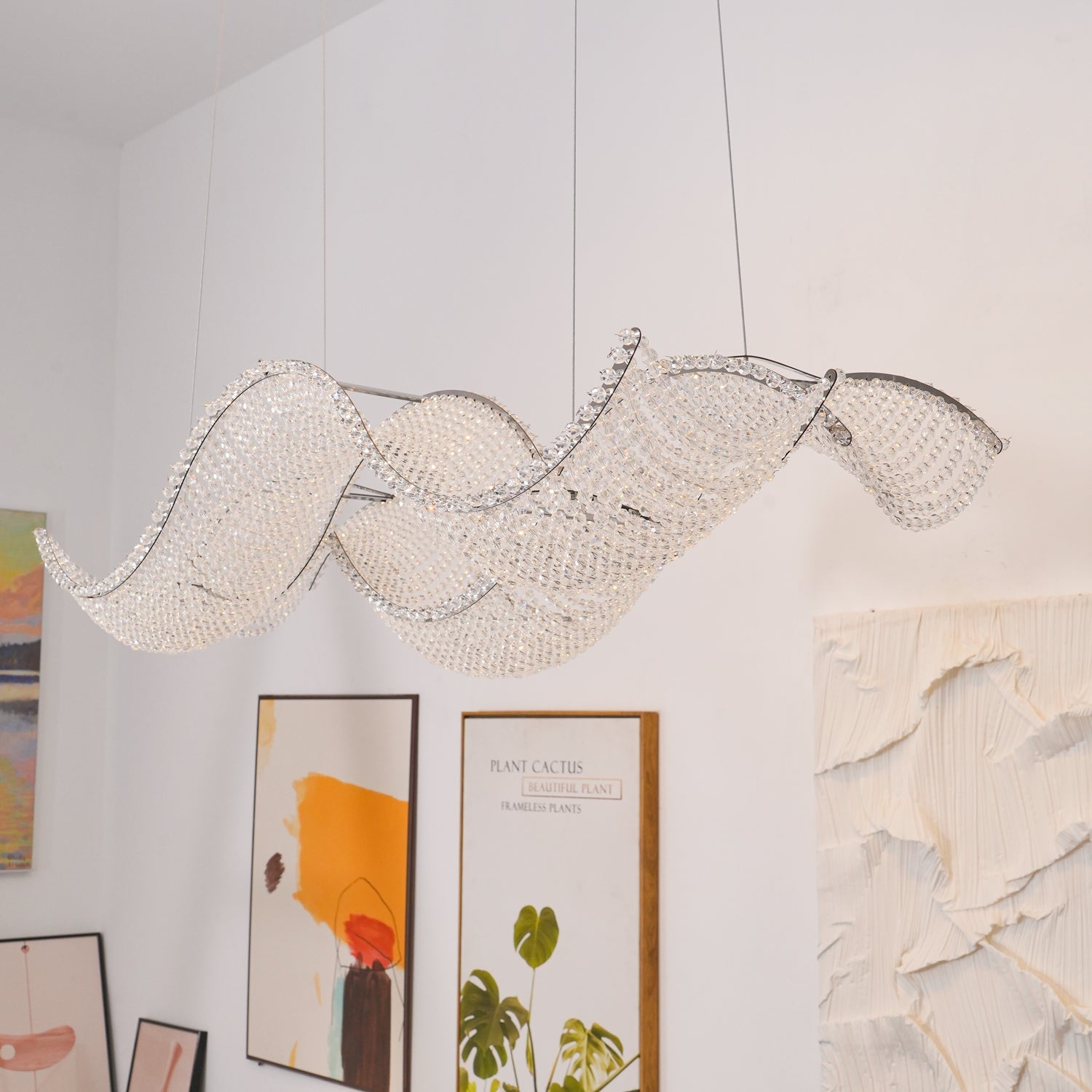alon-chandelier-anzaz-Chrome & Clear-3