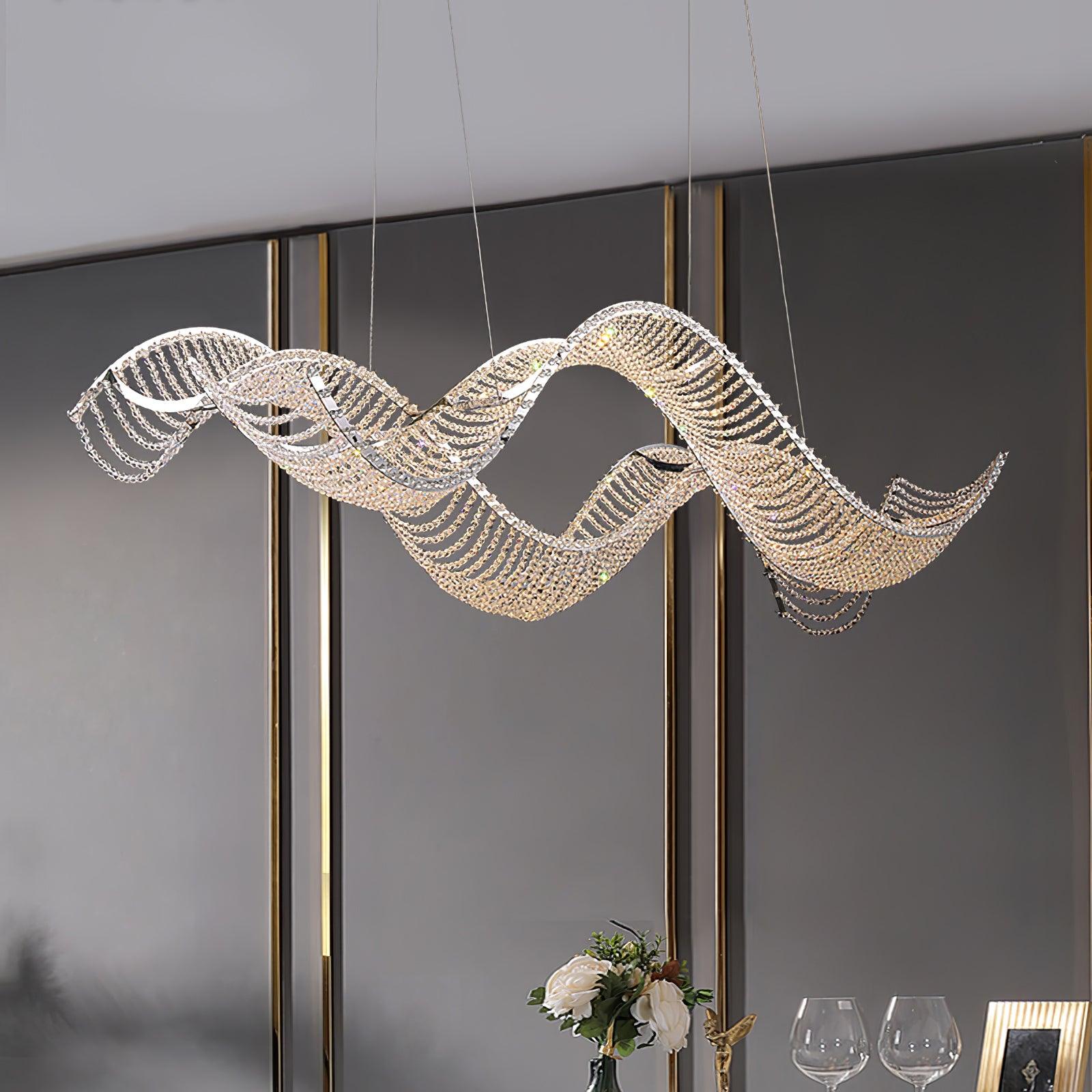 alon-chandelier-anzaz-Chrome & Clear-2