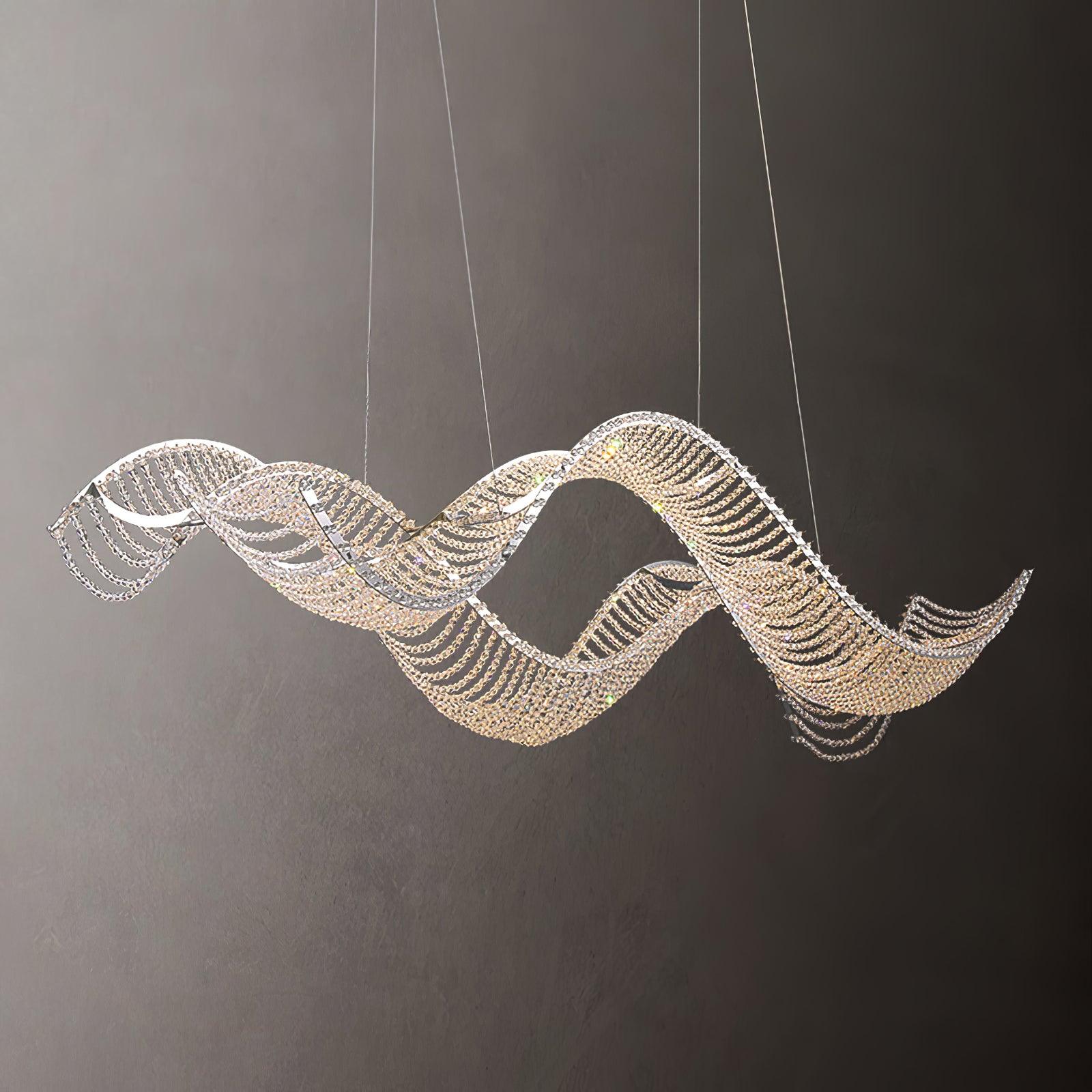 alon-chandelier-anzaz-Chrome & Clear-7