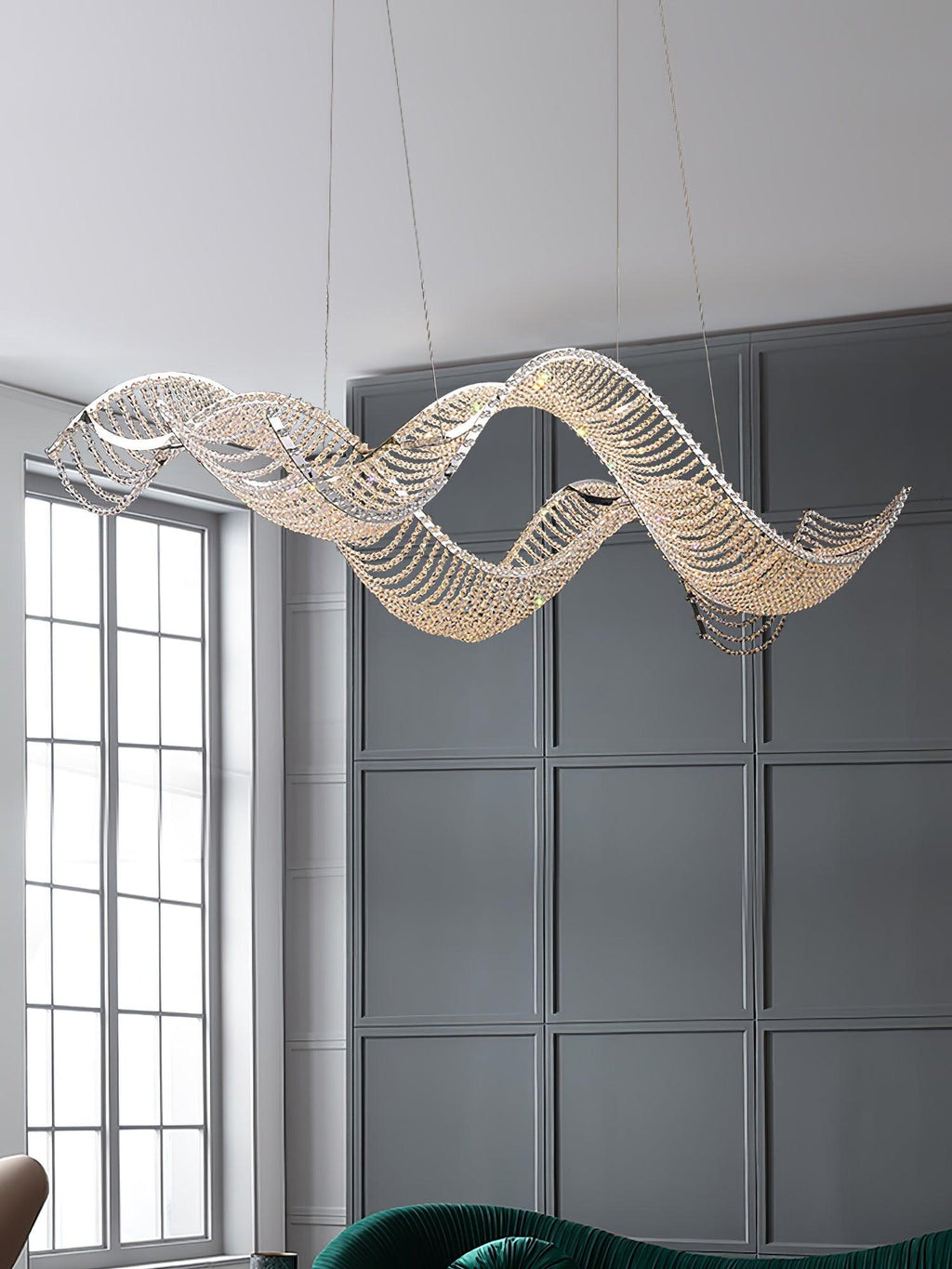 alon-chandelier-anzaz-Gold & Clear-10