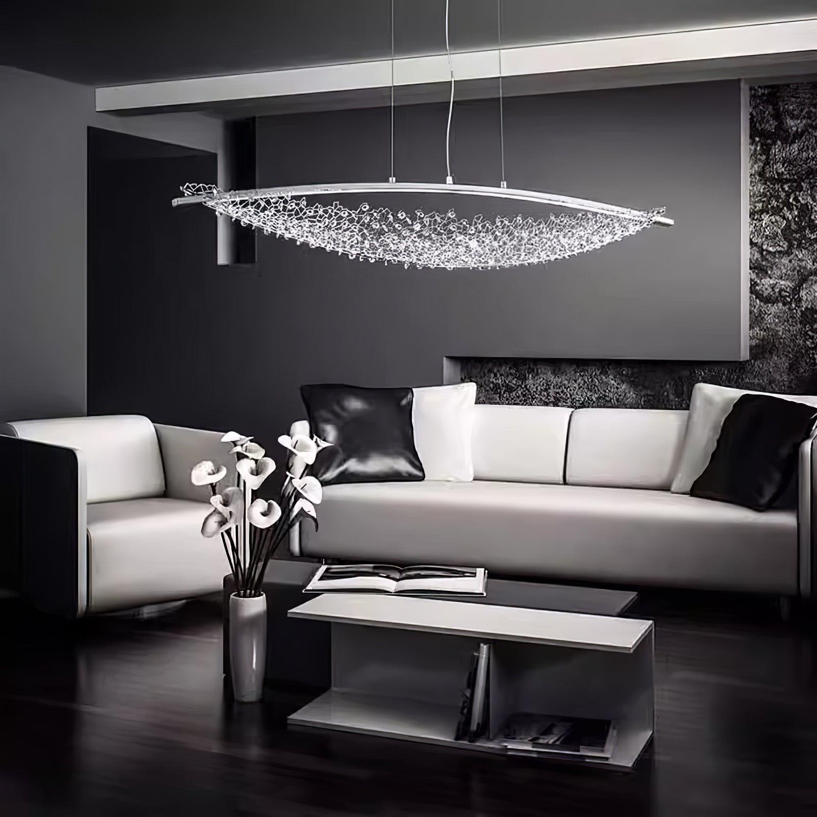 amaca-pendant-light-anzaz-Chrome & Clear-6