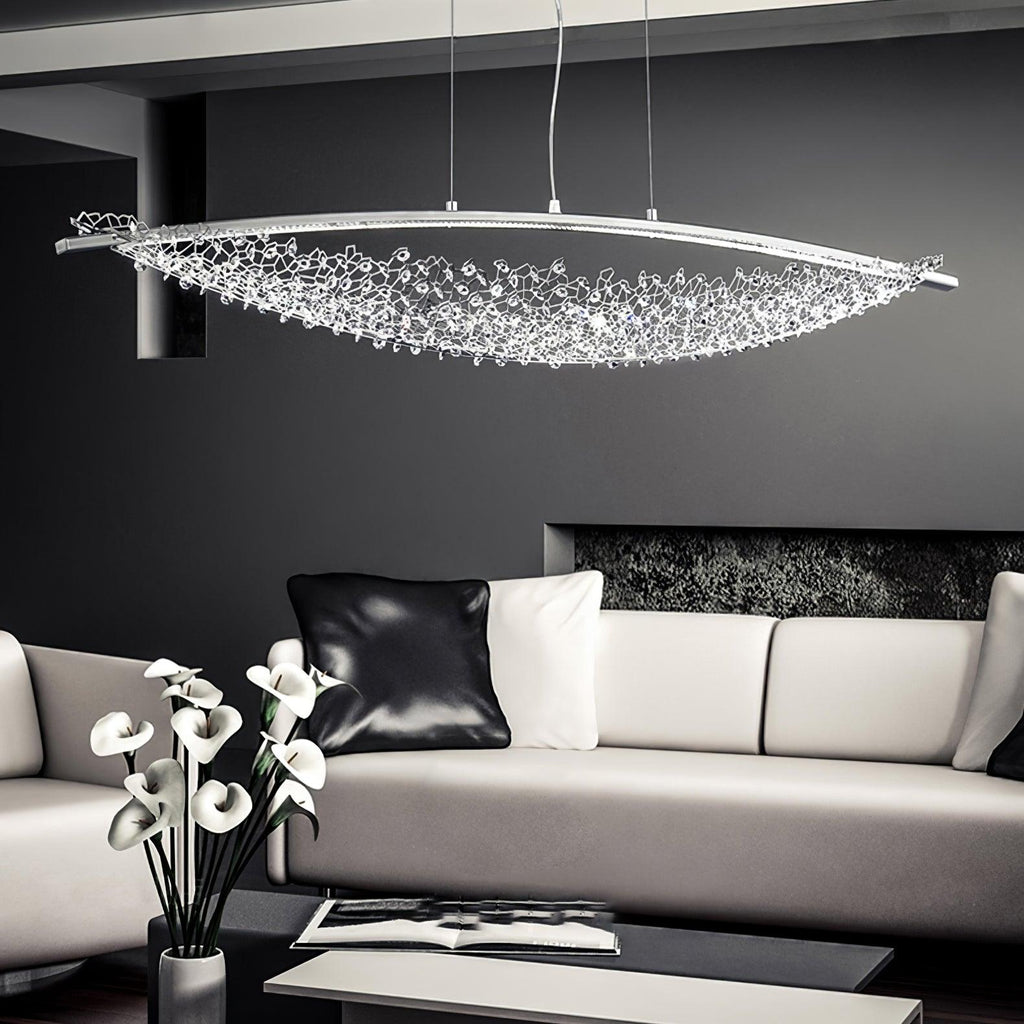 amaca-pendant-light-anzaz-Chrome & Clear-3
