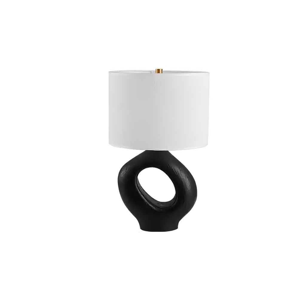 amara-sculptural-table-lamp-anzaz-Beige & White Lampshade-10
