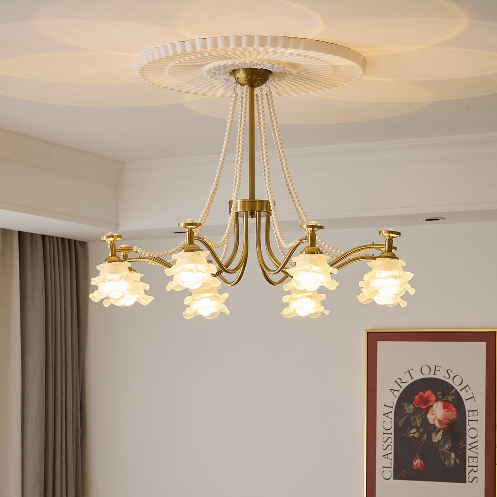 amaris-chandelier-anzaz-Gold & White-2