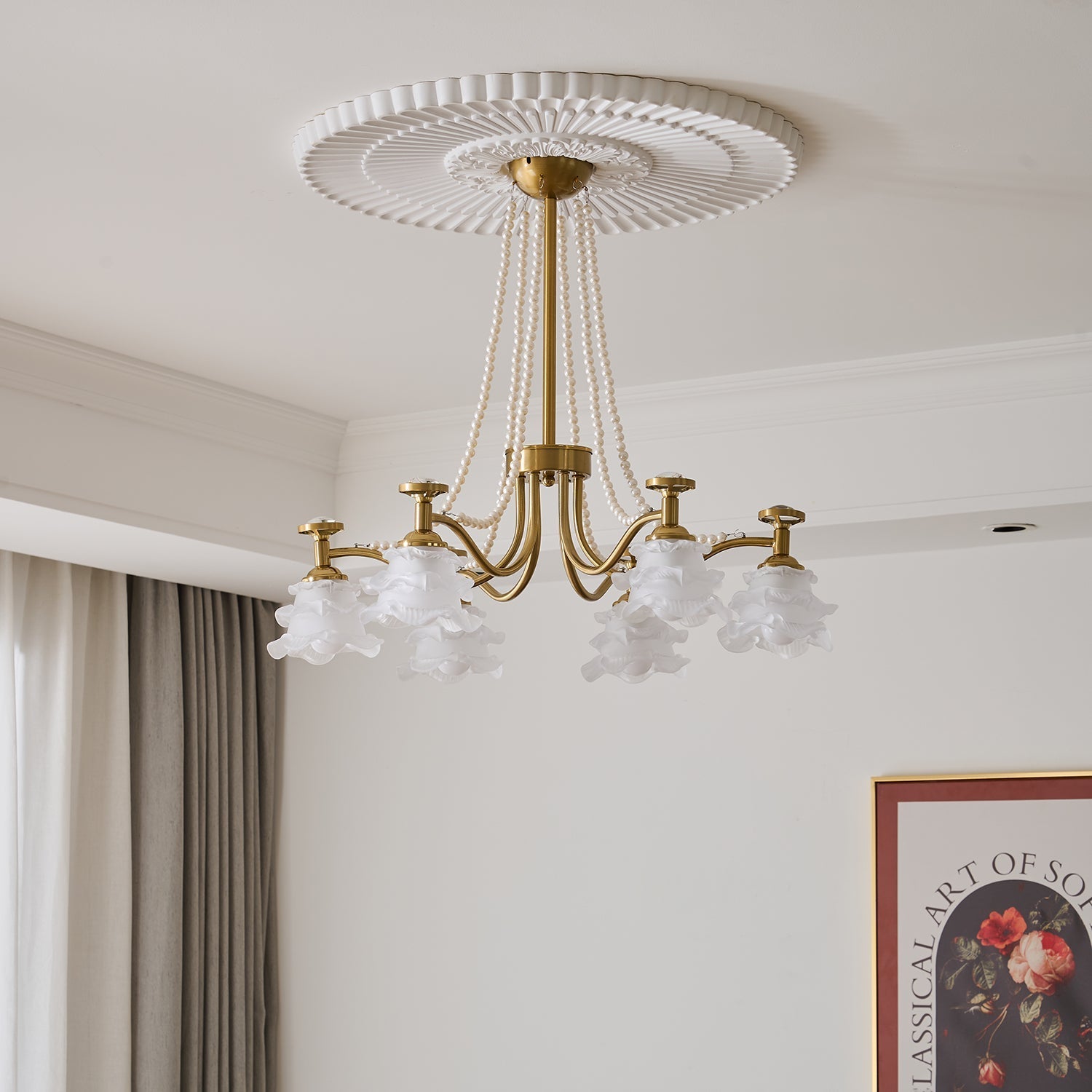 amaris-chandelier-anzaz-Gold & White-3