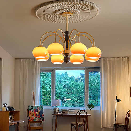 amberly-arch-chandelier-anzaz-Walnut Color & Gold & Caramel-2