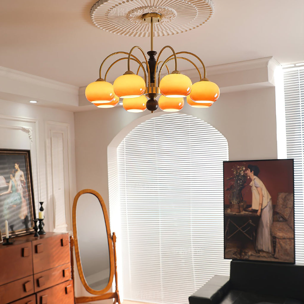 amberly-arch-chandelier-anzaz-Walnut Color & Gold & Caramel-3